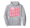 Rodeo White Howdy Western Cowboy Hat Hoodie - Unique Graphic Men Women - T-Shirt, Sweatshirt, Hoodie