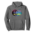 Its Too Peopley Outside Introvert Hoodie - Custom Art Print Unisex - T-Shirt, Sweatshirt, Hoodie