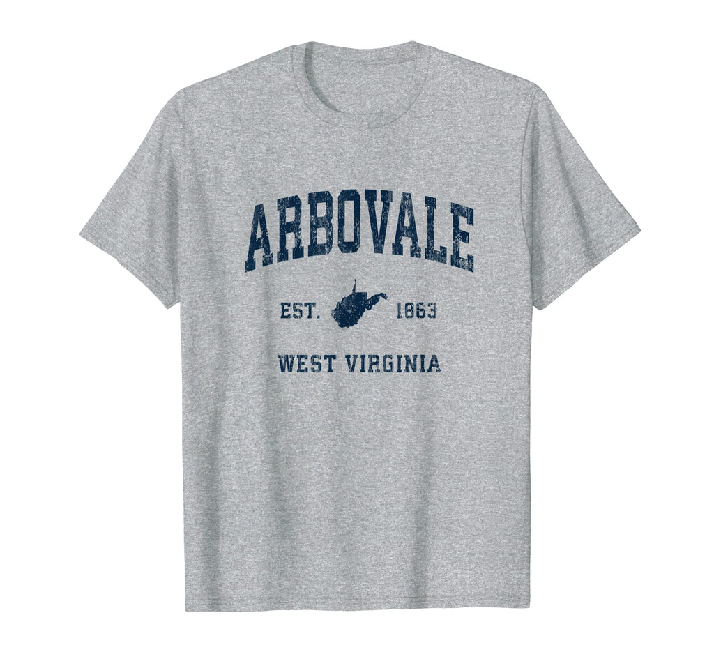 Arbovale West Virginia Wv T-Shirt - Casual Everyday Wear Men Women - T-Shirt, Sweatshirt, Hoodie