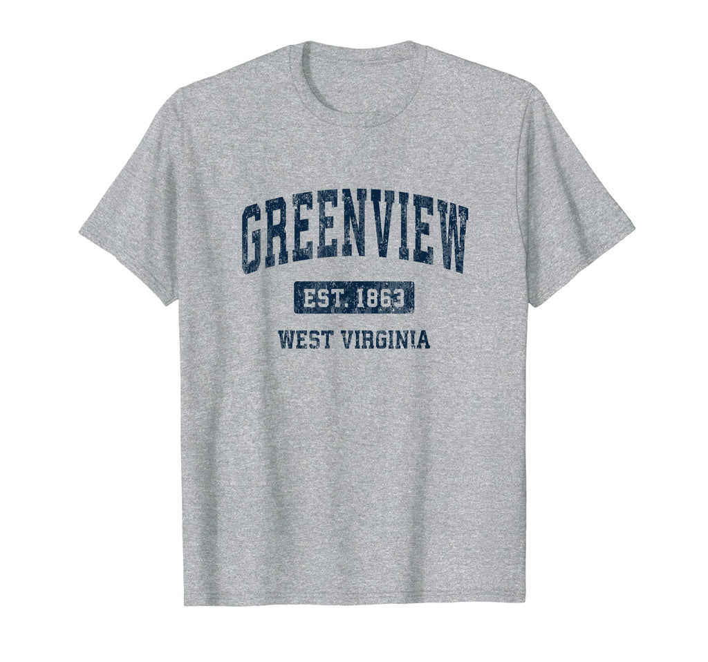Greenview West Virginia Wv Athletic Sports T-Shirt - Novelty Apparel Unisex - T-Shirt, Sweatshirt, Hoodie