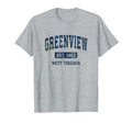 Greenview West Virginia Wv Athletic Sports T-Shirt - Novelty Apparel Unisex - T-Shirt, Sweatshirt, Hoodie