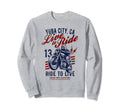 Yuba City California Motorcycle Sweatshirt - Custom Art Print Men Women - T-Shirt, Sweatshirt, Hoodie
