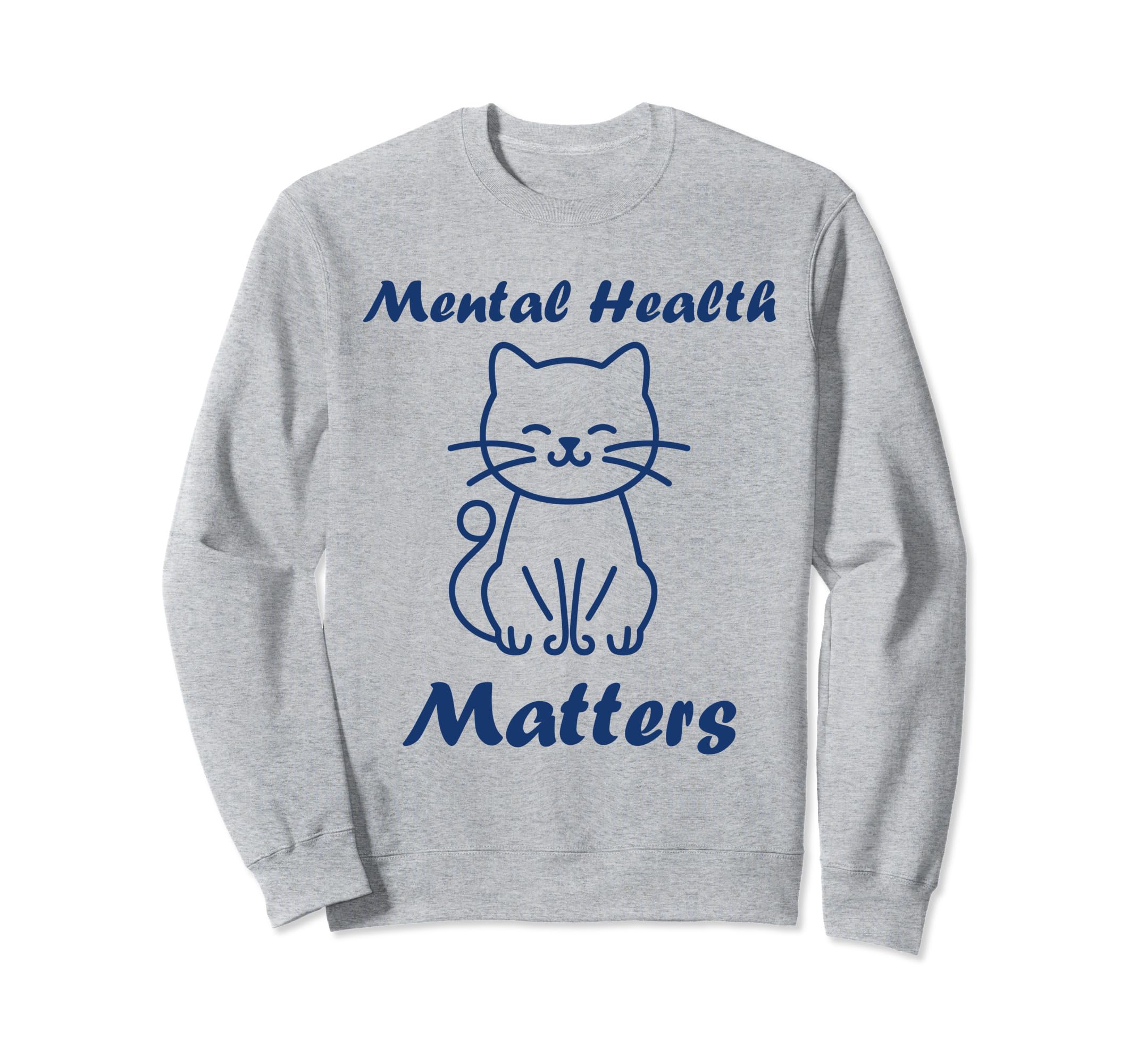 Animal Brain Illness Cat Mental Sweatshirt - Custom Art Print for Adults - T-Shirt, Sweatshirt, Hoodie