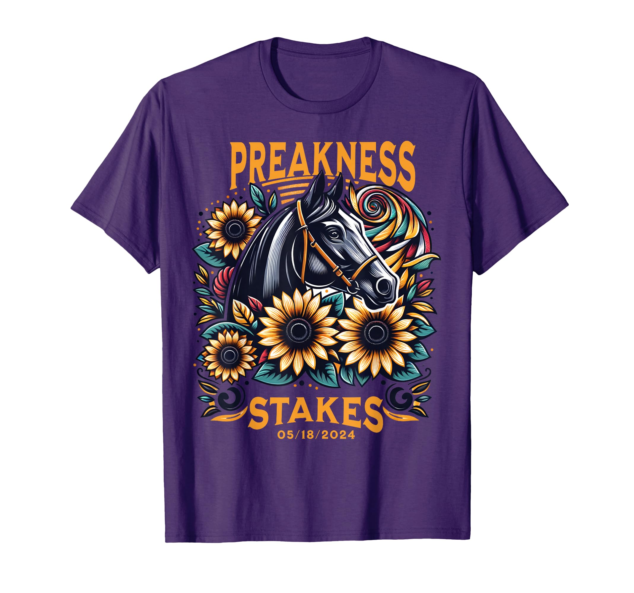 Preakness Stakes Horse Racing Outfit T-Shirt - Novelty Apparel Unisex - T-Shirt, Sweatshirt, Hoodie