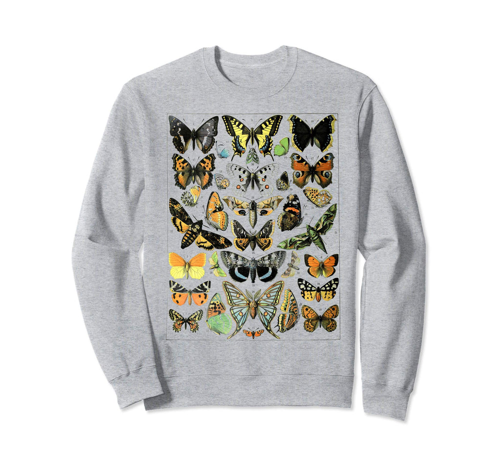 Butterflies Species Butterfly Sweatshirt - Fun Novelty Design for Adults - T-Shirt, Sweatshirt, Hoodie