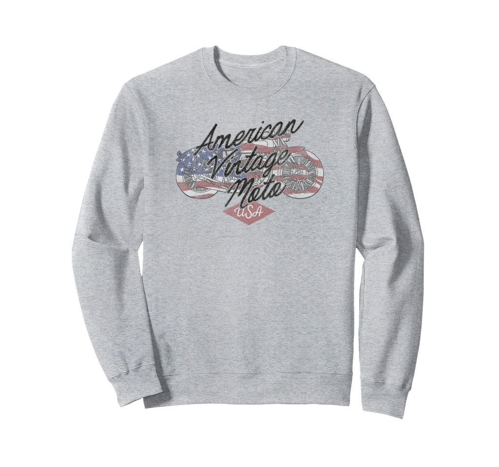 Trendy American Moto Text Overlay Sweatshirt - Custom Art Print Unisex - T-Shirt, Sweatshirt, Hoodie