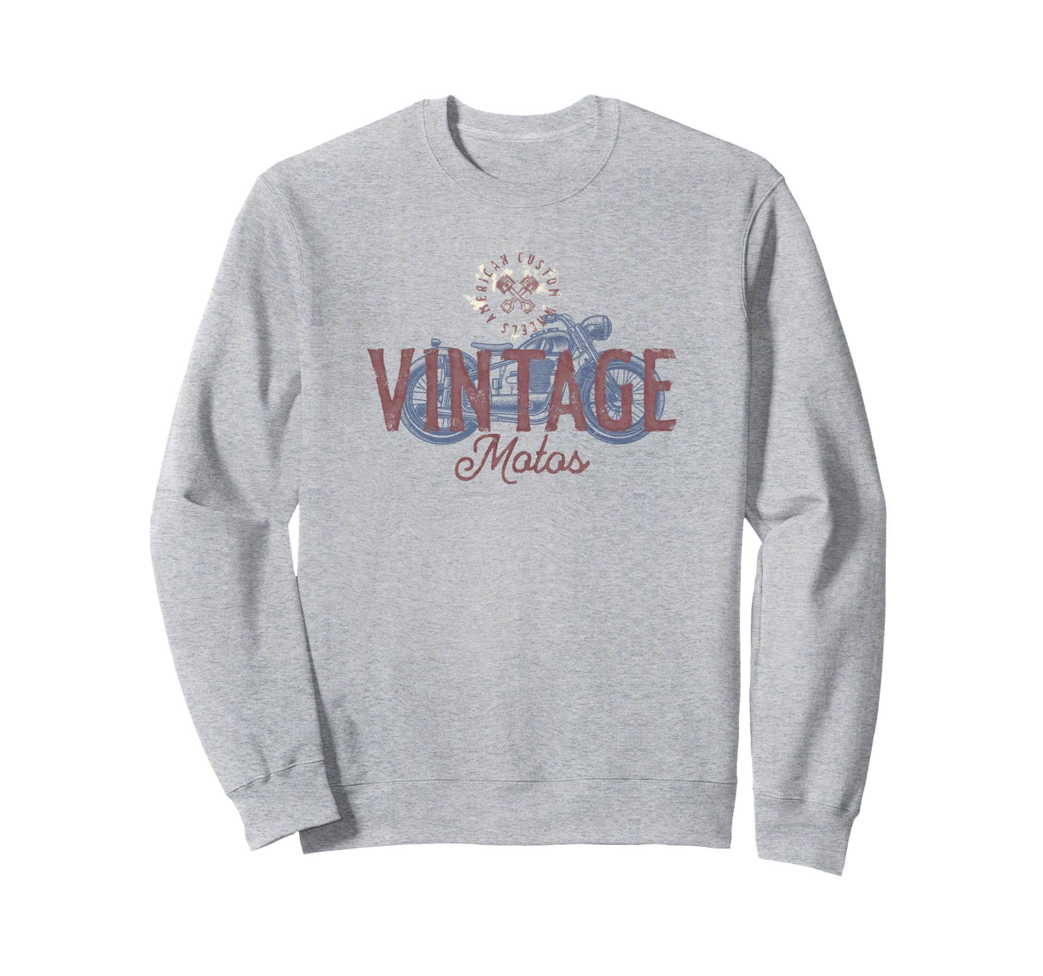 Trendy Motos American Custom Sweatshirt - Fun Novelty Design Unisex - T-Shirt, Sweatshirt, Hoodie