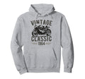 Born 1964 Birthday Motorbike Hoodie - Streetwear Style Men Women - T-Shirt, Sweatshirt, Hoodie