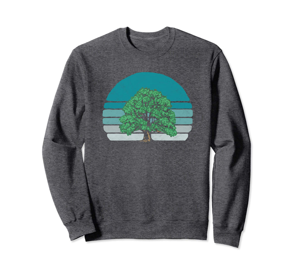 Sweet Oak Tree Sketch Sunset Sweatshirt - Casual Everyday Wear for Adults - T-Shirt, Sweatshirt, Hoodie