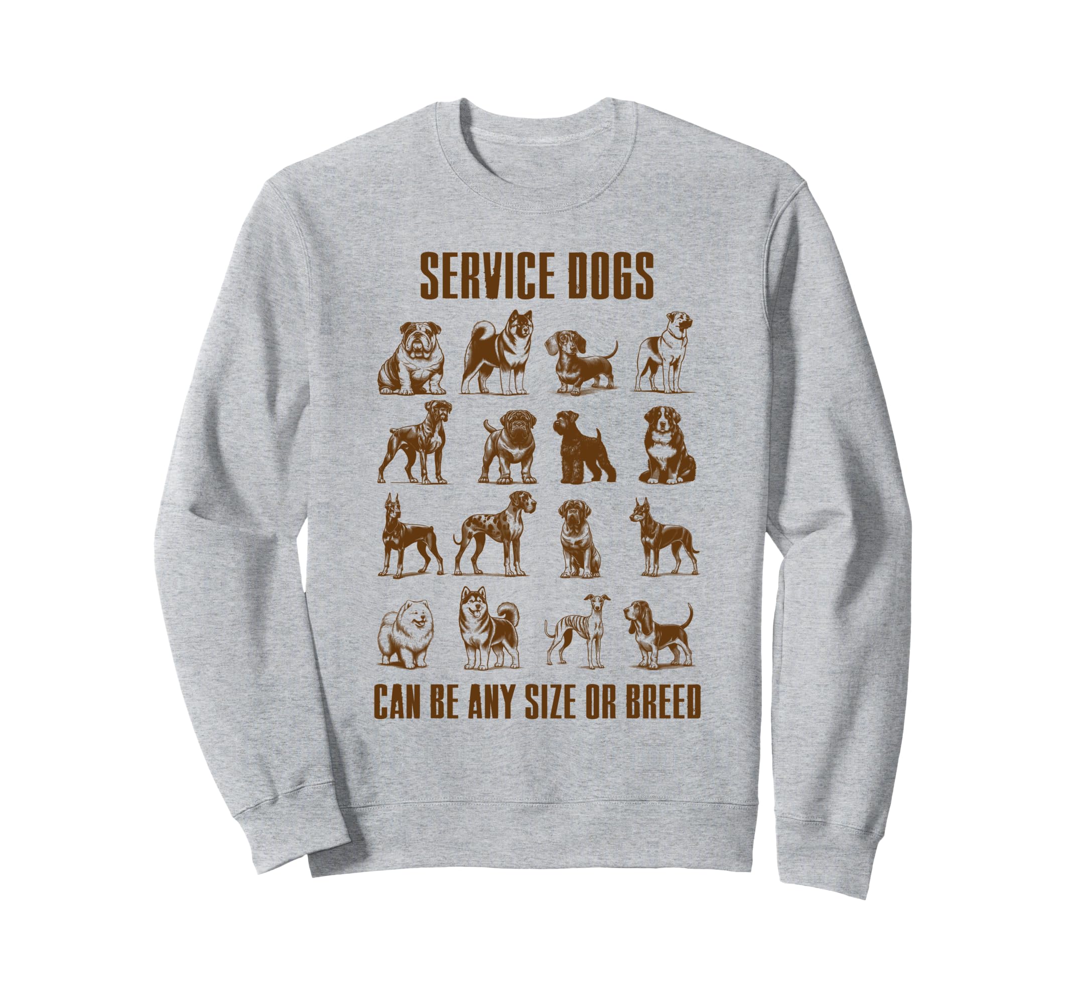 Service Dog Training Dog Handler Dog Sweatshirt - Minimalist Print Unisex - T-Shirt, Sweatshirt, Hoodie