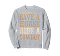Go Now Git Cowboy Opossum Country Sweatshirt - Trendy Graphic Unisex - T-Shirt, Sweatshirt, Hoodie