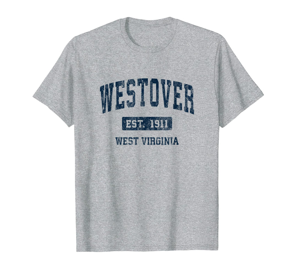 Westover West Virginia Wv Athletic T-Shirt - Unique Graphic Men Women - T-Shirt, Sweatshirt, Hoodie