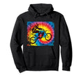 Off Road Motorcycle Motocross Tie Dye Hoodie - Streetwear Style Men Women - T-Shirt, Sweatshirt, Hoodie