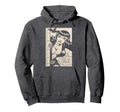Vampire Bat Vampire Pin Up Horror Hoodie - Streetwear Style for Adults - T-Shirt, Sweatshirt, Hoodie