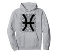 Pisces Zodiac Sign Typography Hoodie - Streetwear Style for Adults - T-Shirt, Sweatshirt, Hoodie