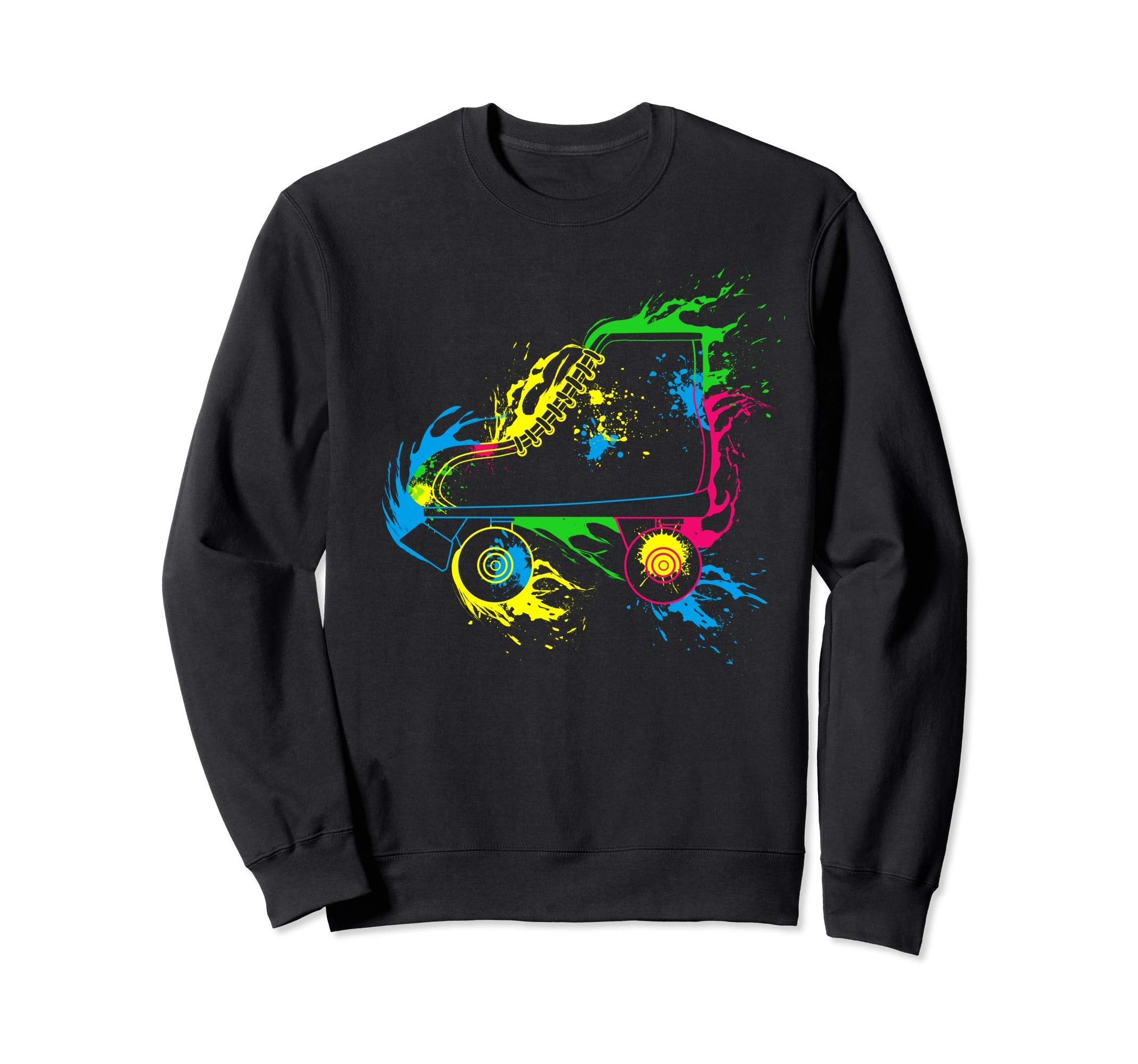 Colourful Roller Skates Sweatshirt - Streetwear Style for Adults - T-Shirt, Sweatshirt, Hoodie
