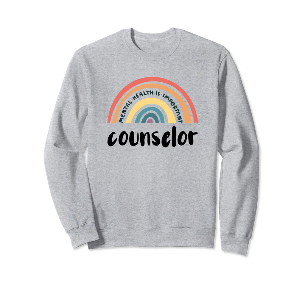 Counselor Mental Health Career Sweatshirt - Unique Graphic Unisex - T-Shirt, Sweatshirt, Hoodie