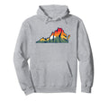 Hike Virginia Outdoor Hiking Typography Hoodie - Novelty Apparel Unisex - T-Shirt, Sweatshirt, Hoodie