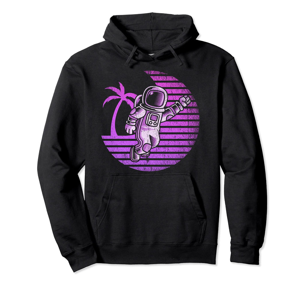 Palm Trees Synthwave 80S Art Vaporwave Hoodie - Streetwear Style Unisex - T-Shirt, Sweatshirt, Hoodie