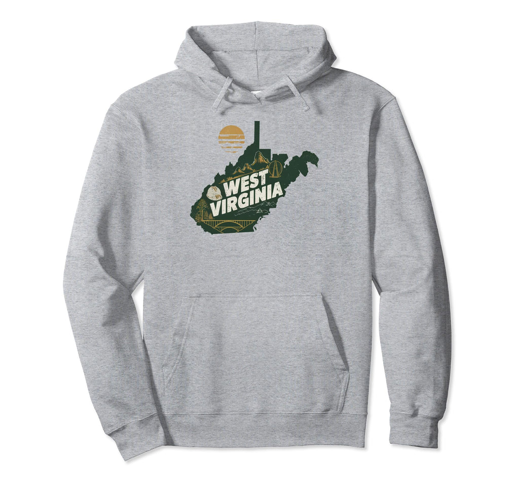 West Virginia Gift West Virginia Hoodie - Streetwear Style Men Women - T-Shirt, Sweatshirt, Hoodie