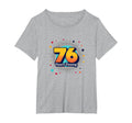 76 Years Young Birthday Gift T-Shirt - Minimalist Print for Adults - T-Shirt, Sweatshirt, Hoodie