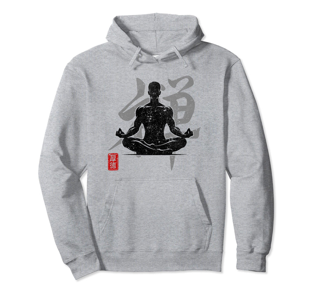 Yoga Zen Japan Kanji Art Hoodie - Casual Everyday Wear for Adults - T-Shirt, Sweatshirt, Hoodie