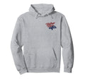 American Pride Vibes Hotrod Motorcycle Hoodie - Custom Art Print for Adults - T-Shirt, Sweatshirt, Hoodie