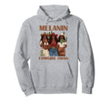 Lets Go Western Country Melanin Cowgirl Hoodie - Streetwear Style Unisex - T-Shirt, Sweatshirt, Hoodie