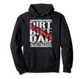 Dirt Bike Dad Biker Motocross Enduro Hoodie - Aesthetic Graphic for Adults - T-Shirt, Sweatshirt, Hoodie