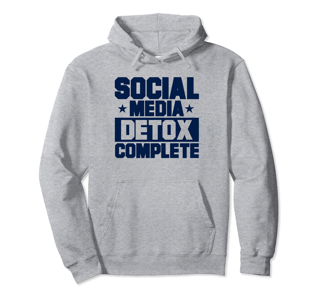 Antisocial Social Media Detox Complete Hoodie - Streetwear Style Unisex - T-Shirt, Sweatshirt, Hoodie
