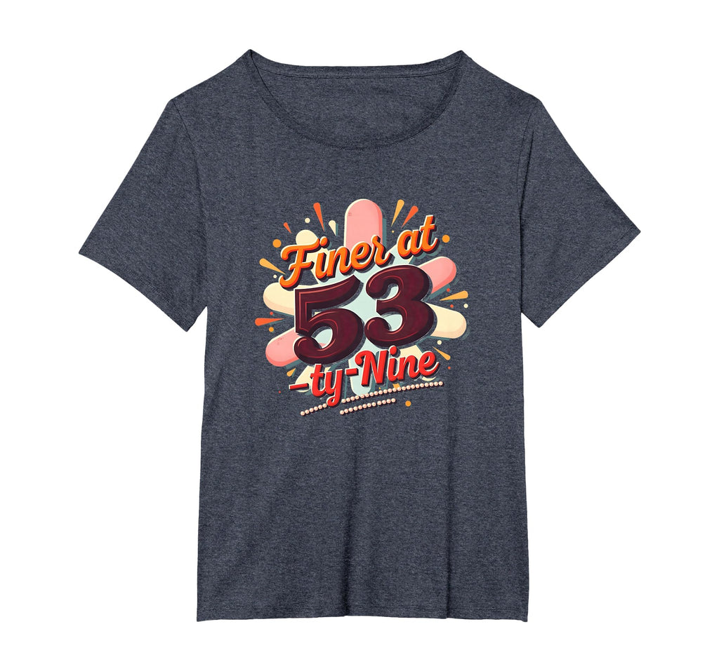 Birthday Gift Finer 53 Typography Art T-Shirt - Unique Graphic Unisex - T-Shirt, Sweatshirt, Hoodie