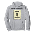 How My Brain Works Adhd Awareness Adhd Hoodie - Trendy Graphic Men Women - T-Shirt, Sweatshirt, Hoodie