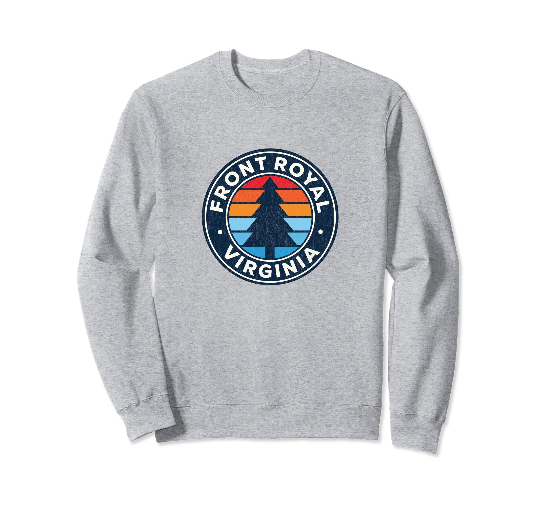 Front Royal Virginia Va 70S Sweatshirt - Novelty Apparel Unisex - T-Shirt, Sweatshirt, Hoodie