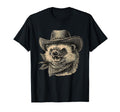 Hedgehog Cowboy Rodeo Cowgirl Western T-Shirt - Streetwear Style Unisex - T-Shirt, Sweatshirt, Hoodie