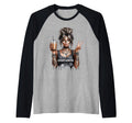 Overthinker Raglan Baseball Sweatshirt - Custom Art Print for Adults - T-Shirt, Sweatshirt, Hoodie
