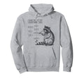 Hang Let Me Overthink This Raccoon Funny Hoodie - Unique Graphic Men Women - T-Shirt, Sweatshirt, Hoodie
