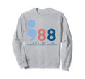 988 Mental Health Matters Sweatshirt - Fun Novelty Design for Adults - T-Shirt, Sweatshirt, Hoodie