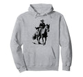 Cowboy Western Horse Rider Hoodie - Novelty Apparel Unisex - T-Shirt, Sweatshirt, Hoodie