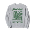 Bonneville Salt Flats Motorcycle Sweatshirt - Custom Art Print Men Women - T-Shirt, Sweatshirt, Hoodie