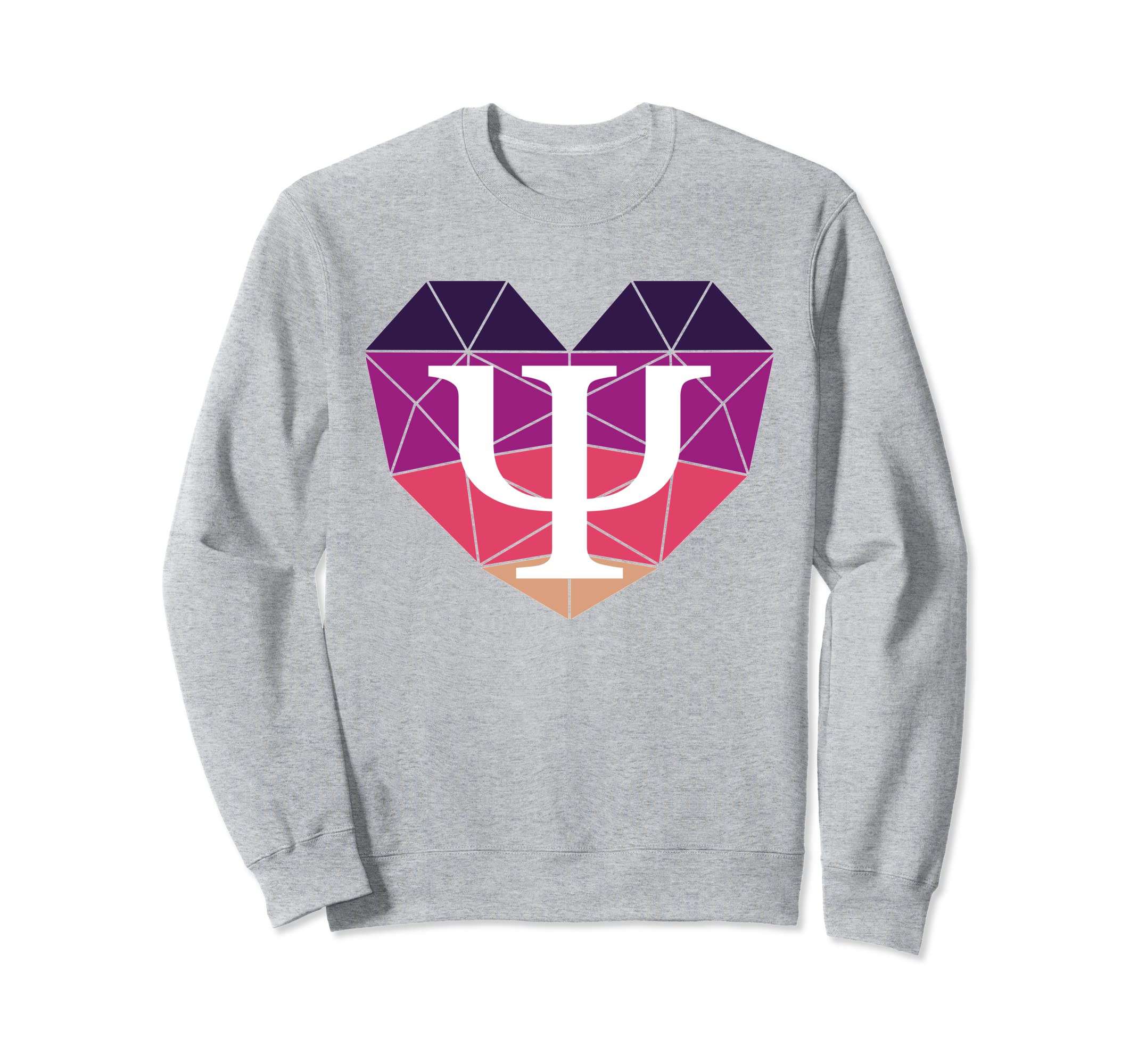 Psychology Symbol Sunset Sweatshirt - Casual Everyday Wear for Adults - T-Shirt, Sweatshirt, Hoodie