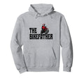 Biker Biker Dad Bikefather Funny Hoodie - Custom Art Print Men Women - T-Shirt, Sweatshirt, Hoodie