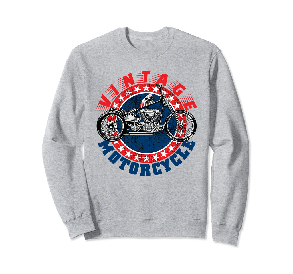 Motorcycle Custom Chopped Bobber Sweatshirt - Trendy Graphic for Adults - T-Shirt, Sweatshirt, Hoodie