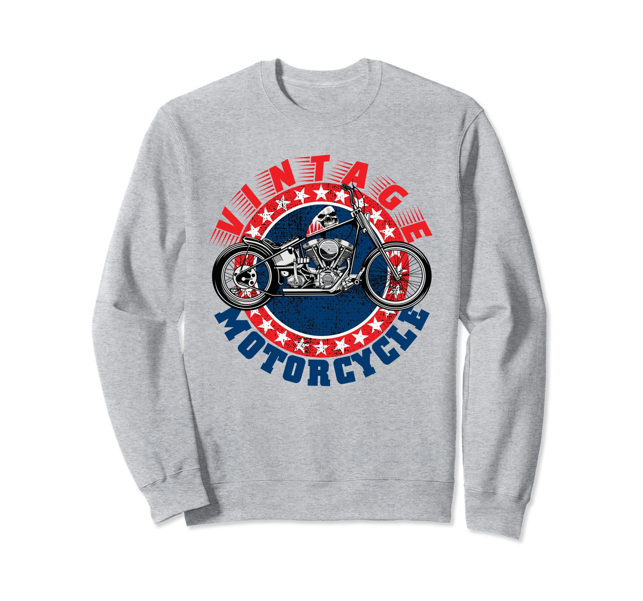 Motorcycle Custom Chopped Bobber Sweatshirt - Trendy Graphic for Adults - T-Shirt, Sweatshirt, Hoodie