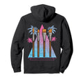 Paint Brush 80S Art Painting Synthwave Hoodie - Novelty Apparel for Adults - T-Shirt, Sweatshirt, Hoodie