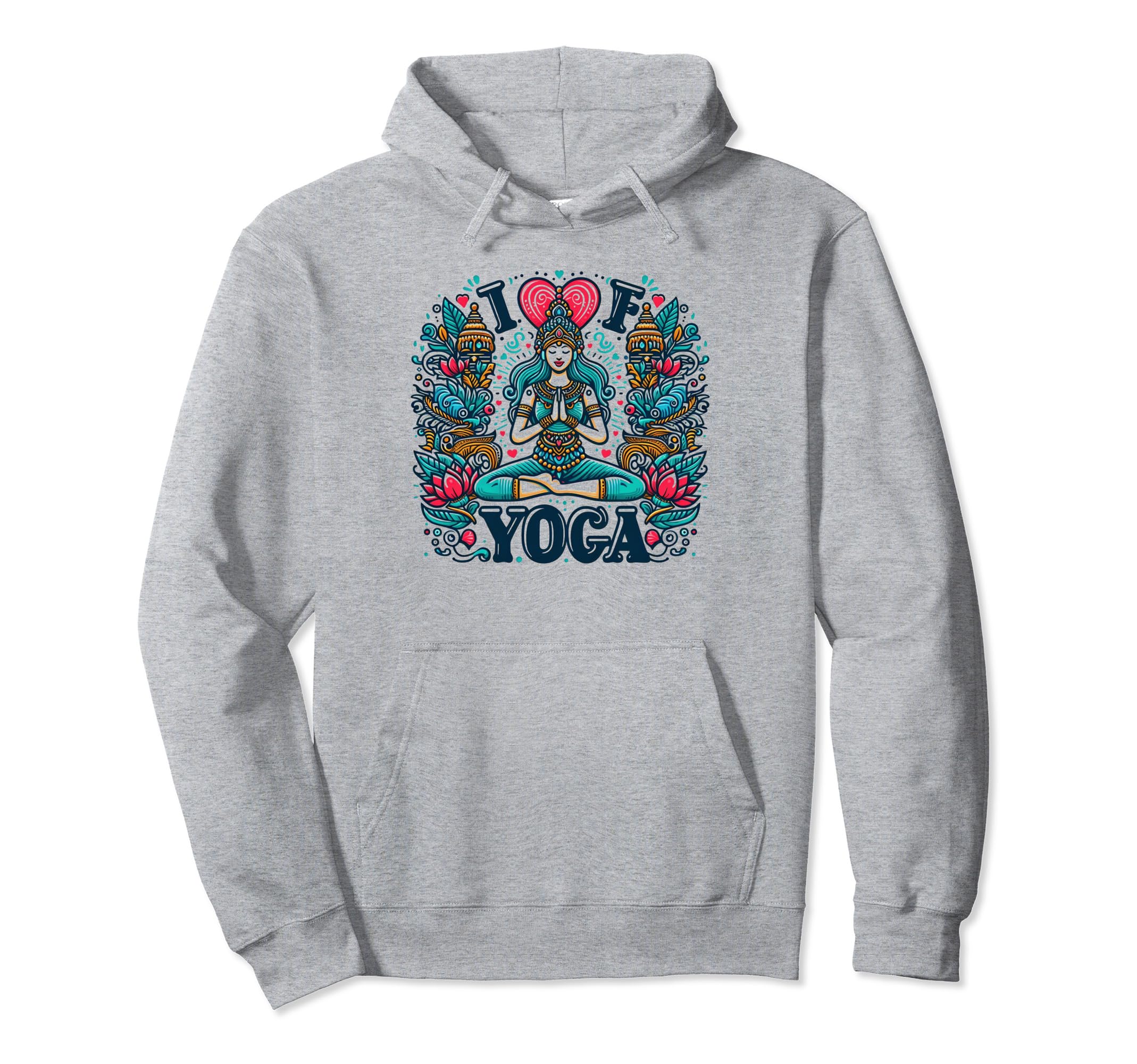 Power Yoga Strength And Mindfulness Sweatshirt - Trendy Graphic Men Women - T-Shirt, Sweatshirt, Hoodie