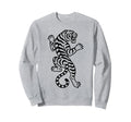 Tiger Ascending Tattoo Old School Sweatshirt - Casual Everyday Wear Unisex - T-Shirt, Sweatshirt, Hoodie