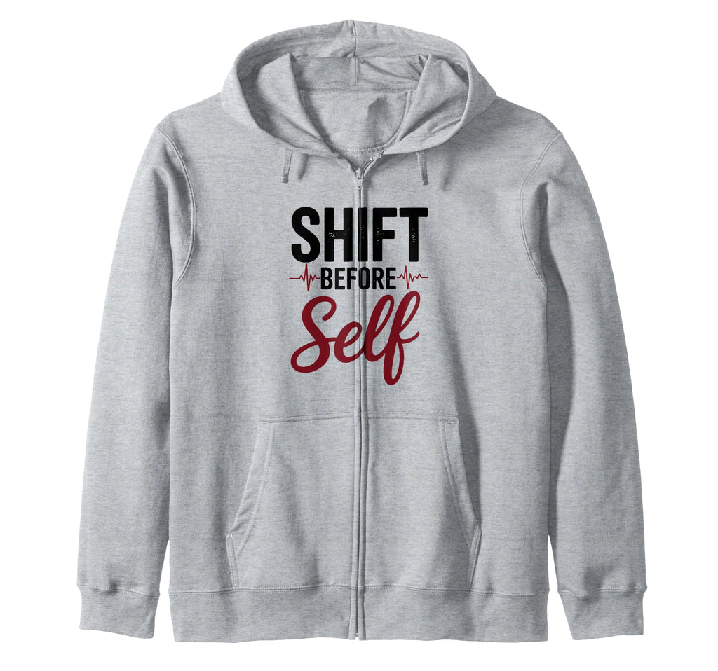 Nurse Doctor Appreciation Heartbeat Hoodie - Casual Everyday Wear Unisex - T-Shirt, Sweatshirt, Hoodie