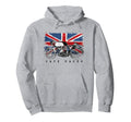 Cafe Racer British Motorcycle Hoodie - Streetwear Style Unisex - T-Shirt, Sweatshirt, Hoodie