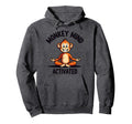 Monkey Mind Activated Funny Primate Hoodie - Novelty Apparel Unisex - T-Shirt, Sweatshirt, Hoodie