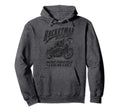 Rocketman Outlaw Biker Cafe Racer Hoodie - Casual Everyday Wear Men Women - T-Shirt, Sweatshirt, Hoodie